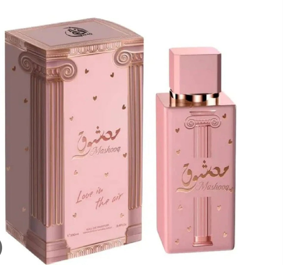 Profumo arabo AFAQ "Mashooq" (Love in the Air) 100ml