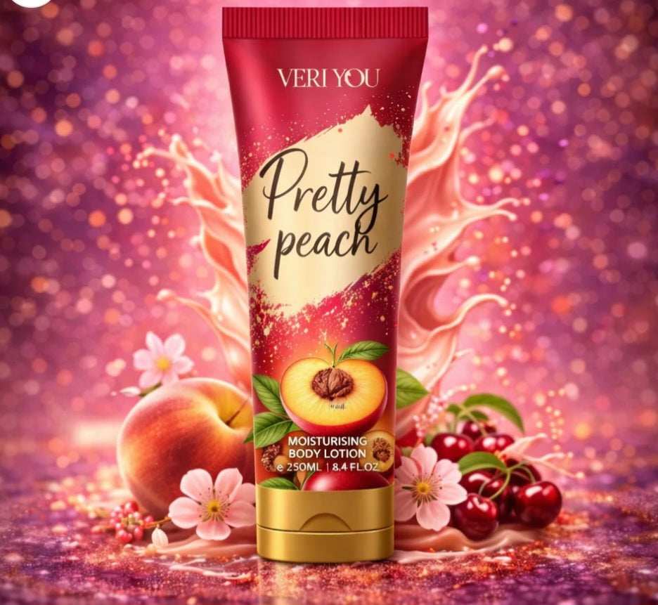 Very You Pretty Peach 250ml.   Body Lotion