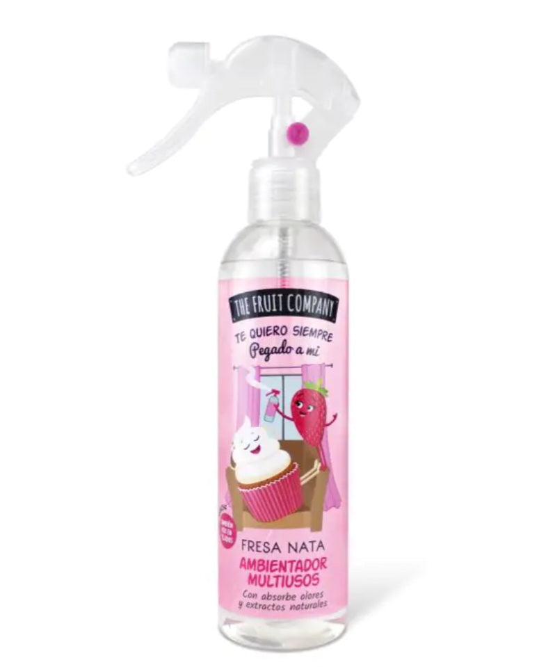 Deodorante per ambienti THE FRUIT COMPANY Multiuso "Crema di Fragola" 250ml