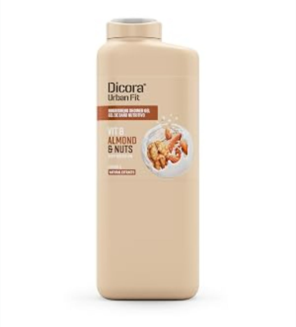 Bagnoschiuma DICORA Urban Fit "Almond & Nuts" 750ml
