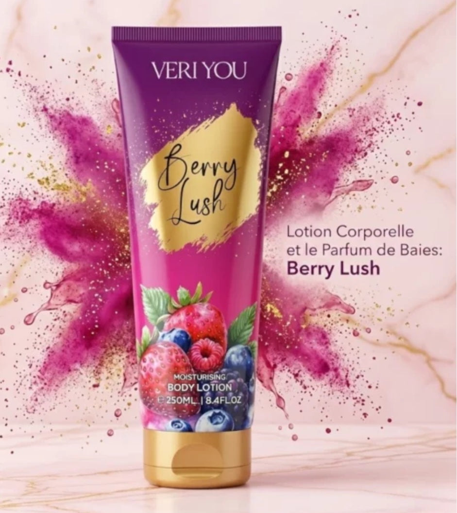Very You Berry Lush 250ml.  Body Lotion
