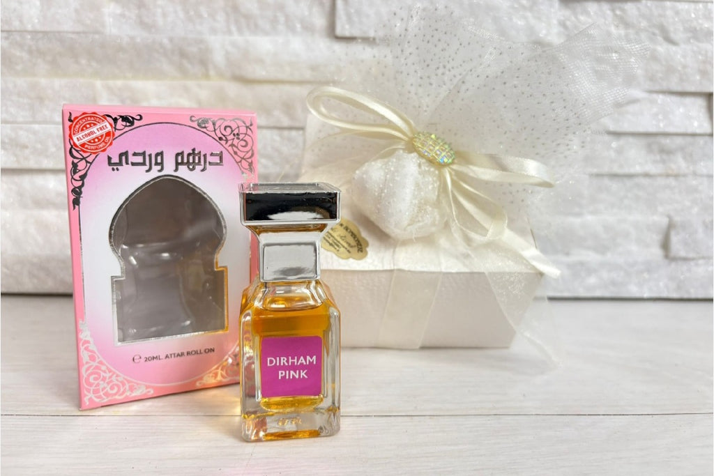 Profumo arabo ad olio ATTAR "Dirham Pink" Roll-on 20 ml