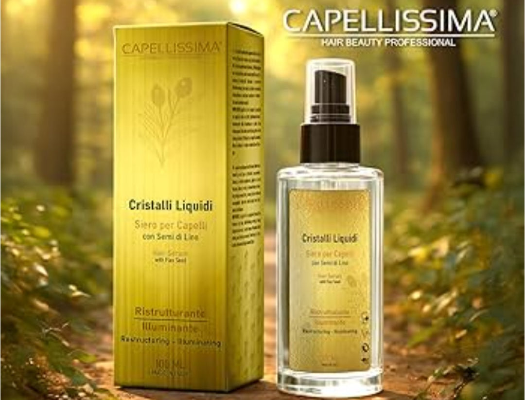 CAPELLISSIMA Cristalli Liquidi con Semi di Lino 100ml