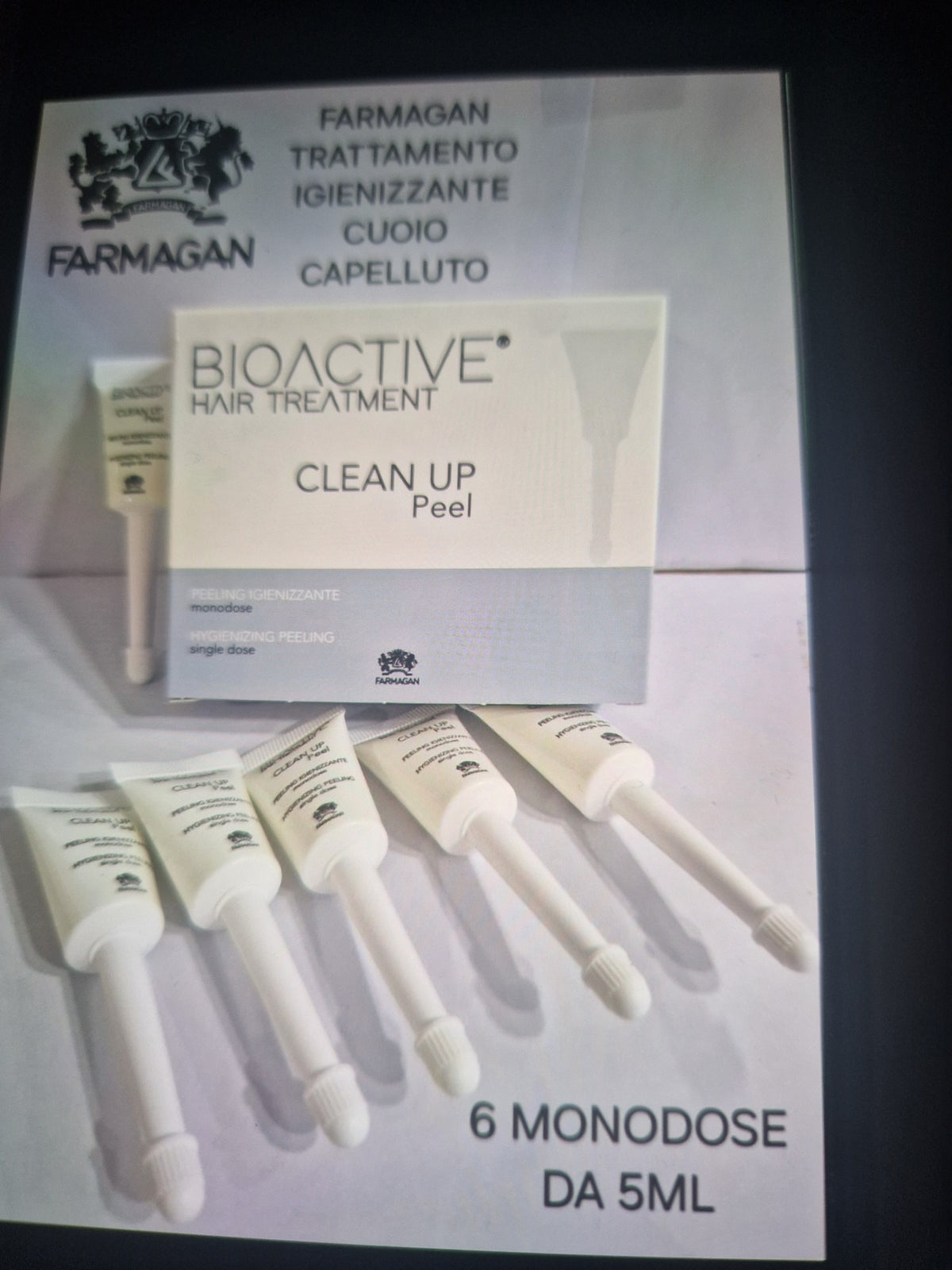 Bioactive Clean Up Peel, Farmagan 6x5ml