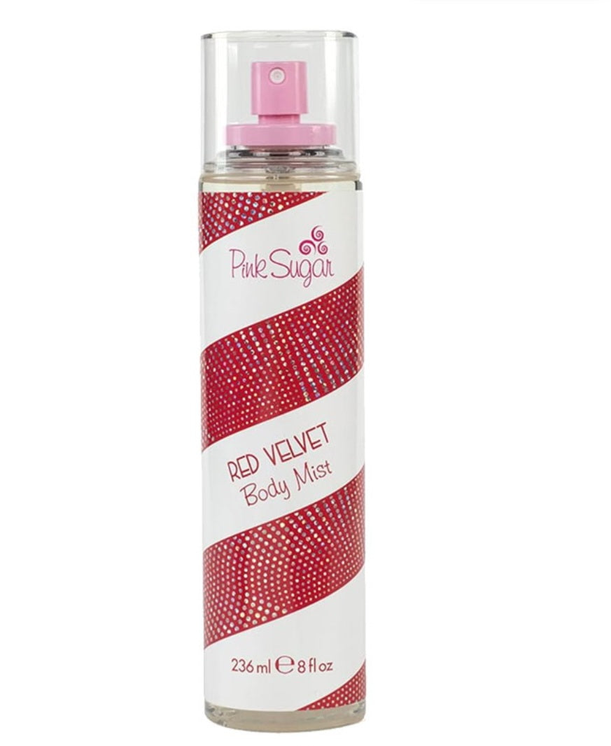 Body Mist PINK SUGAR Aquolina "Red Velvet" 236ml
