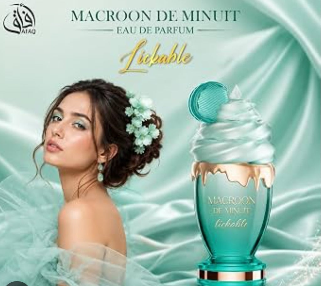 Profumo arabo AFAQ "Macroon de Minuit" - Lickable 100ml