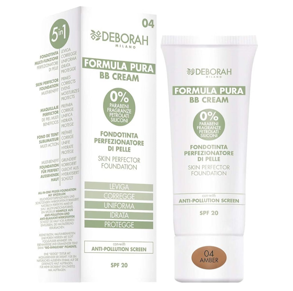 BB Cream Bio DEBORAH MILANO "Formula Pura 5 in 1 " 30ml