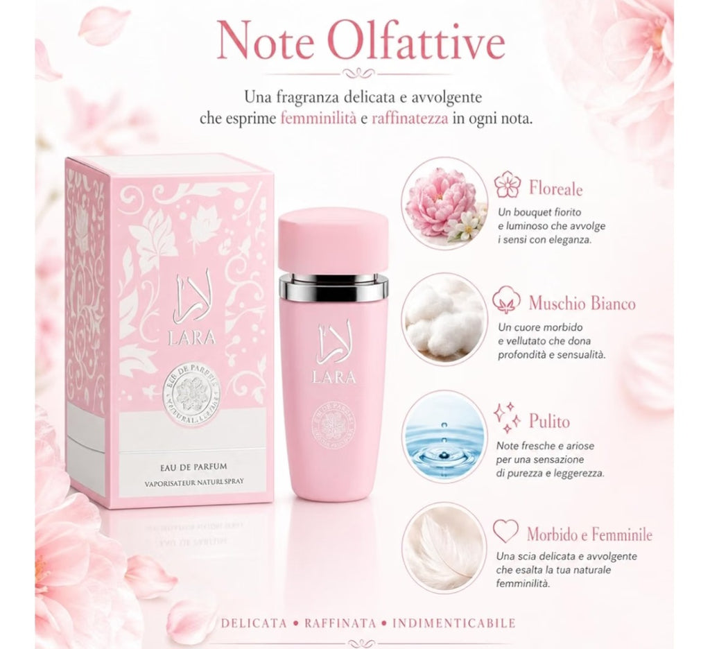 Profumo arabo LARA "Rosa (Pink)" 100ml