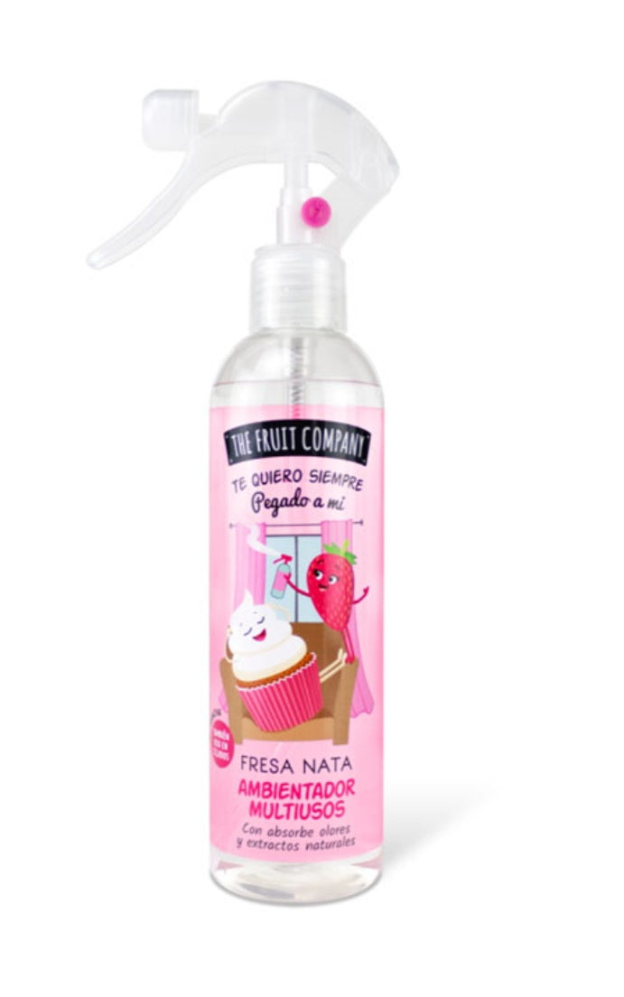 Deodorante per ambienti THE FRUIT COMPANY Multiuso "Crema di Fragola" 250ml