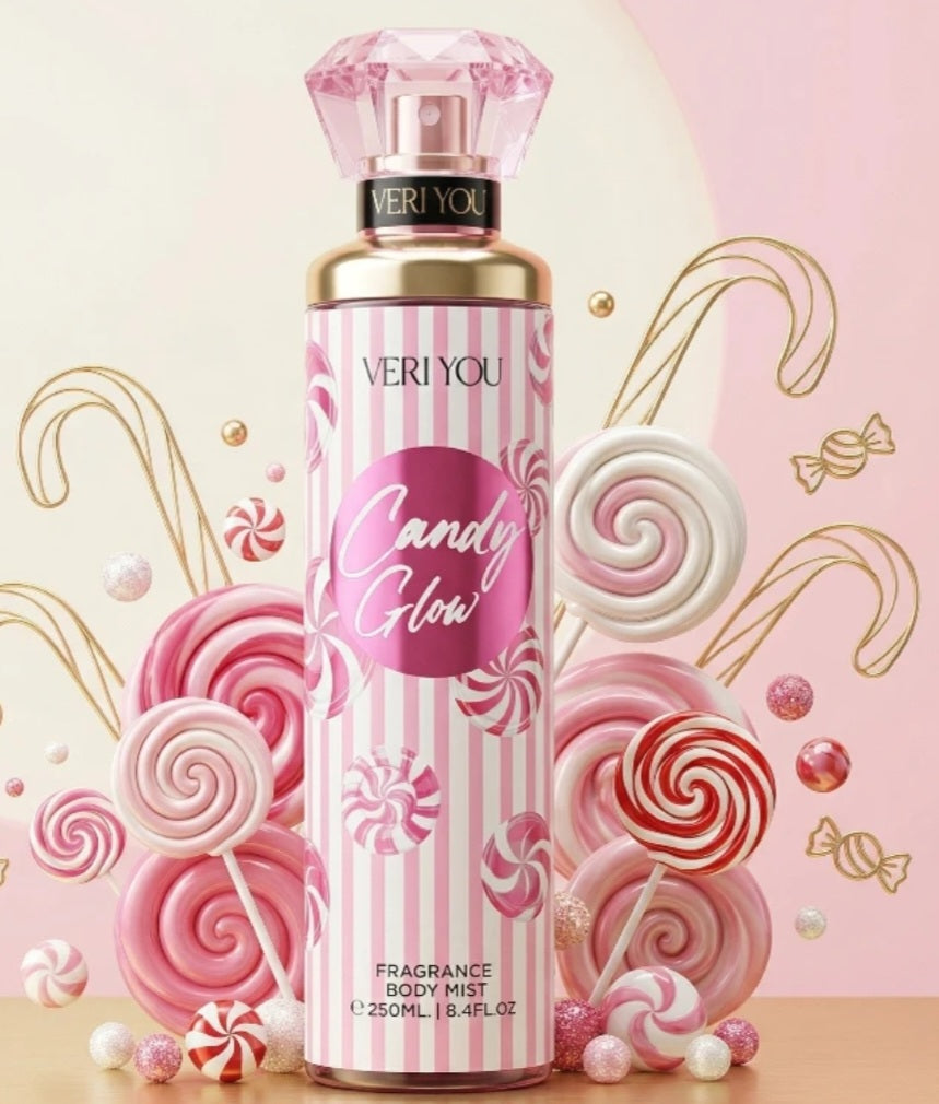 VERI YOU "Candy Glow" Body Mist ( Acqua Corpo ) 250ml