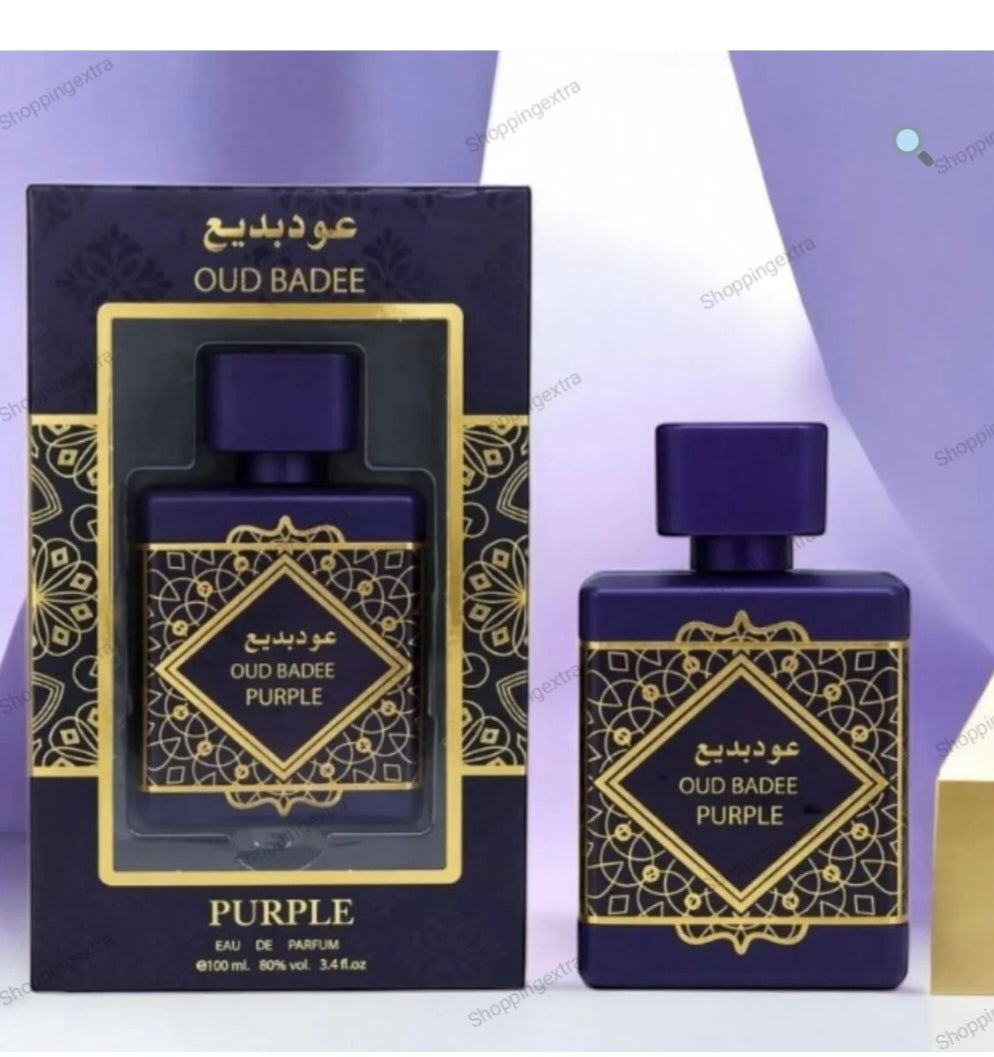 Profumo arabo TD "Oud Badee Purple" 100ml Eau de Parfum