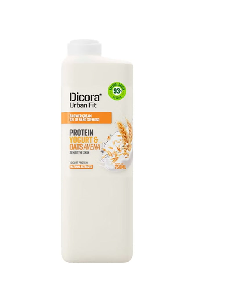 Bagnoschiuma DICORA Urban Fit "Protein Yogurt & Oats Avena" 750ml