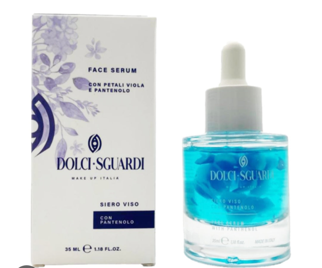Siero Viso Dolci Sguardi con Pantenolo & Petali Viola 35ml