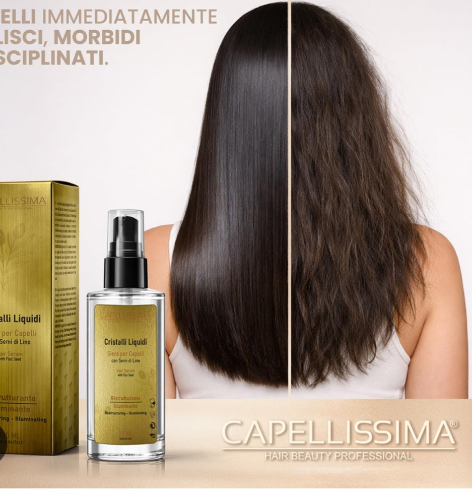CAPELLISSIMA Cristalli Liquidi con Semi di Lino 100ml