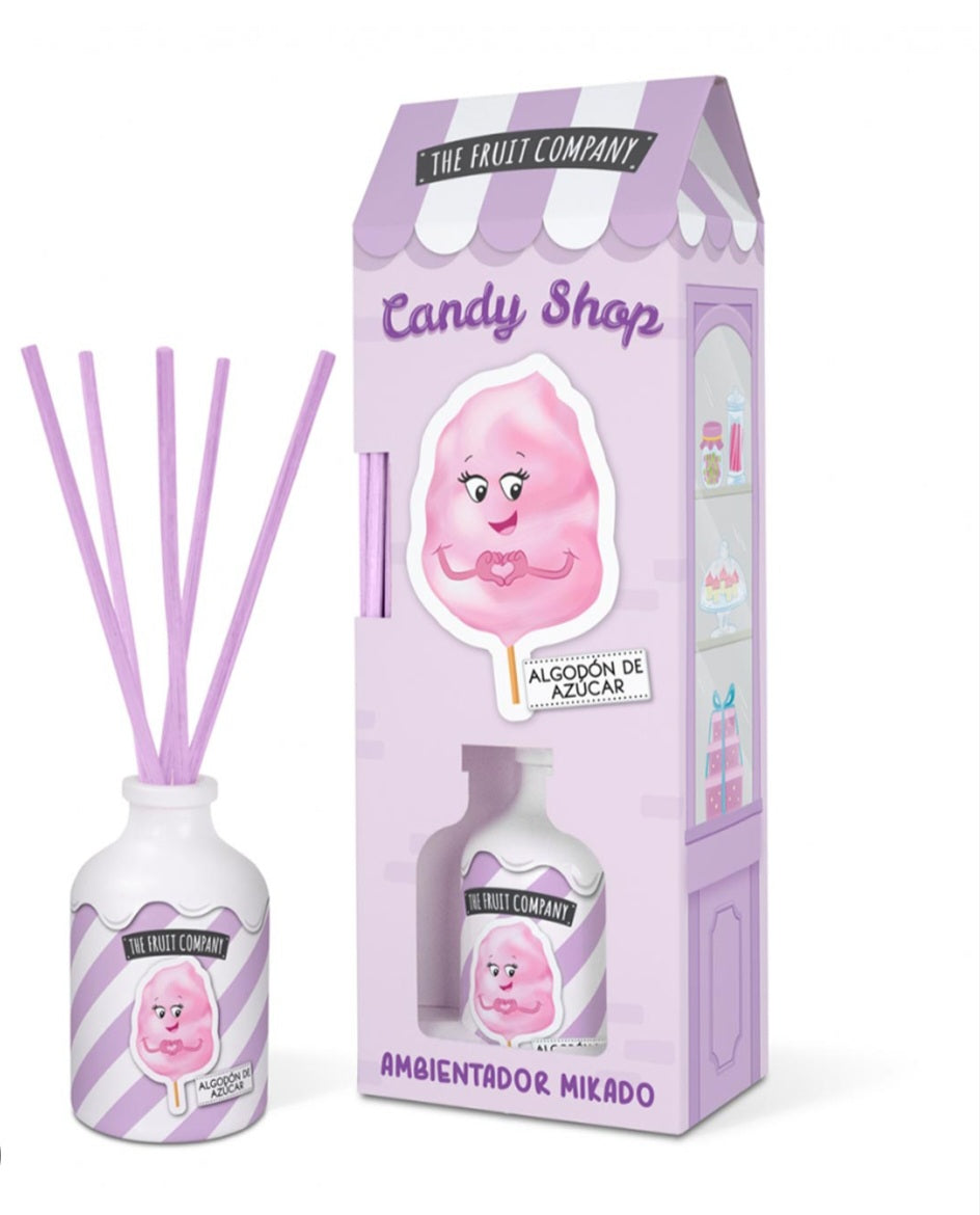 Deodorante per ambienti THE FRUIT COMPANY "Candy Shop-Mikado Algodón de Azúcar" 40ml