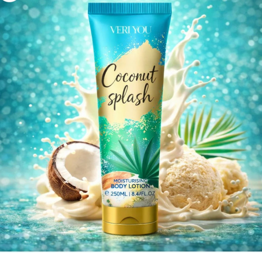 Very You Coconut Splash 250ml.  Body Lotion