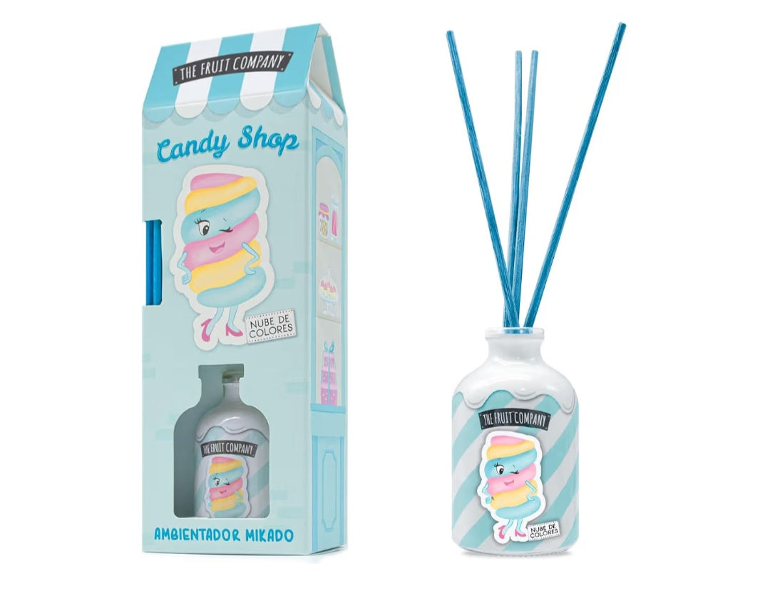 Deodorante per ambienti THE FRUIT COMPANY "Candy Shop-Mikado Nube de Colores" 40ml