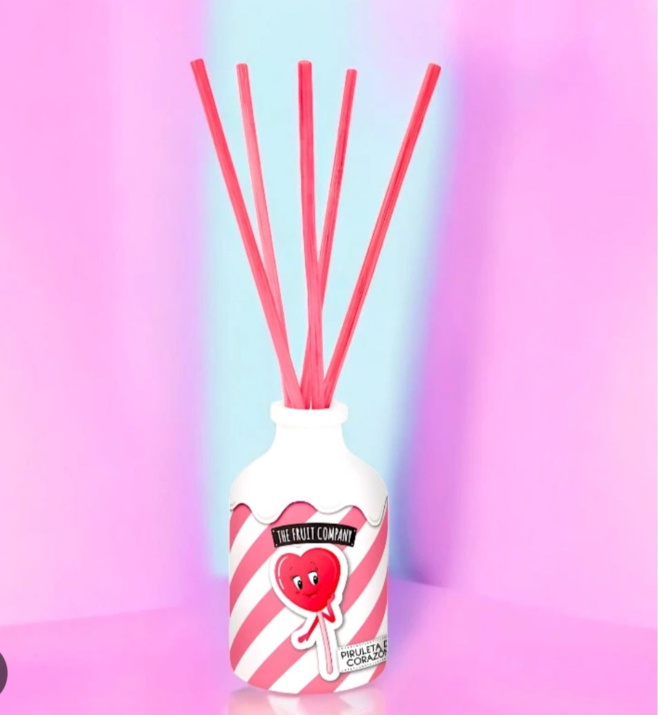 Deodorante per ambienti THE FRUIT COMPANY "Candy Shop-Mikado Piruleta de Corazón" 40ml