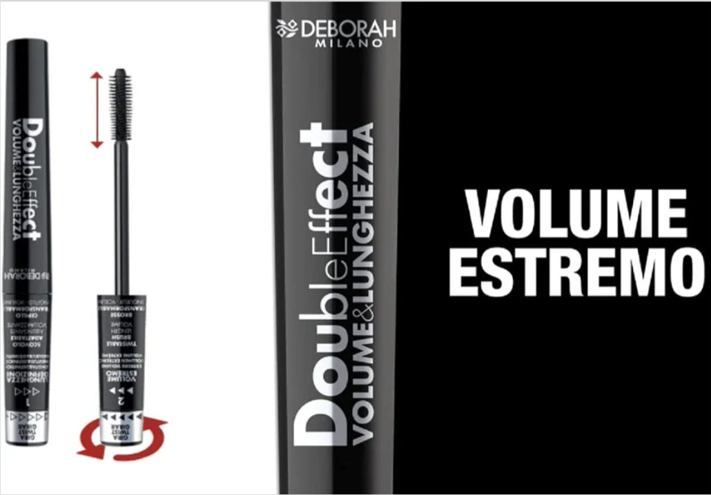 Mascara Double Effect Volume & Lunghezza Deborah Milano