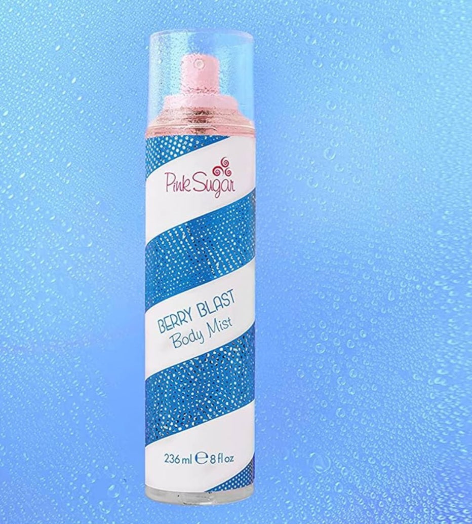 Body Mist PINK SUGAR Aqualina "Berry Blast" 236ml