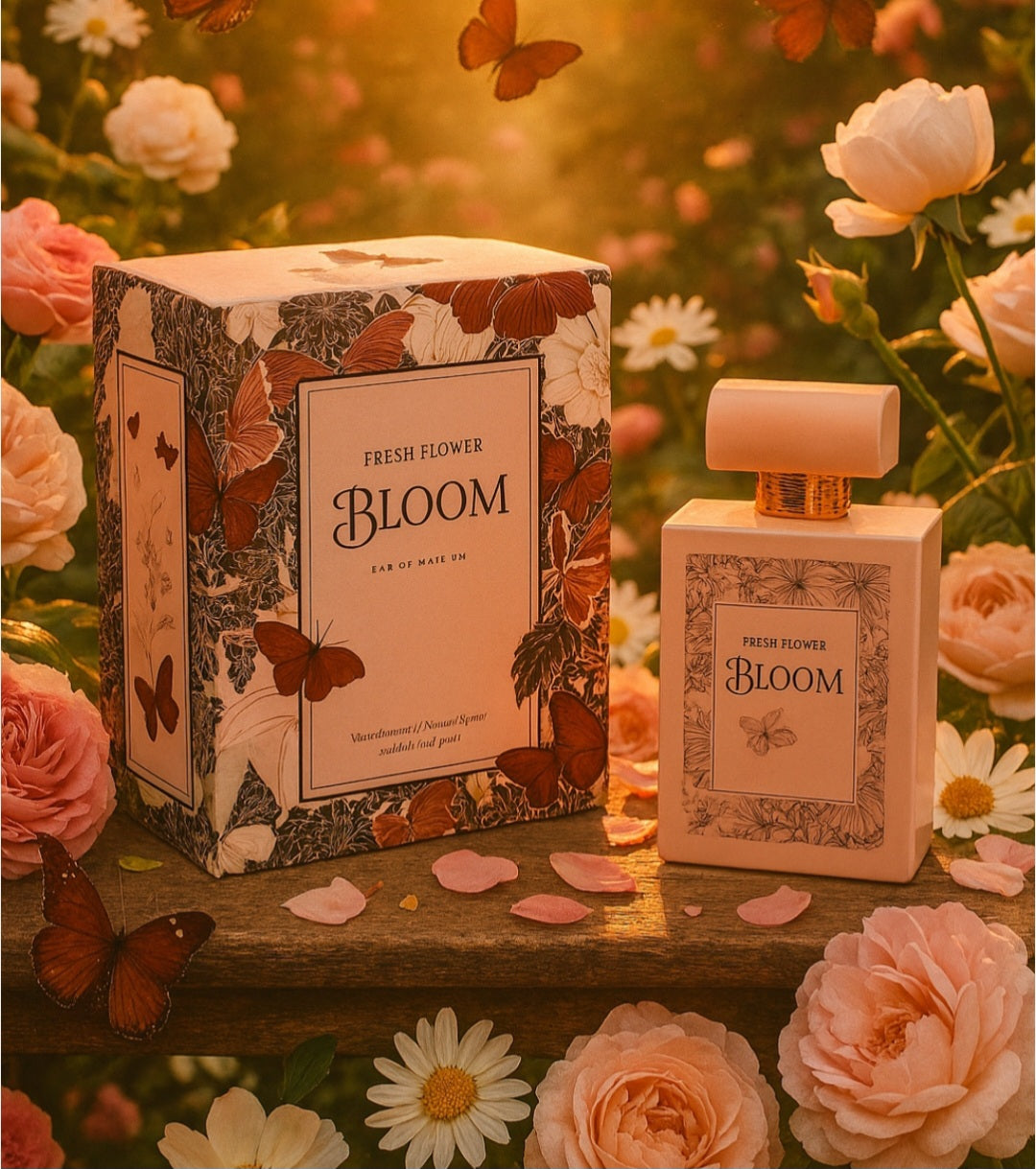 Profumo MONTAGE BRANDS "Fresh Flower Bloom" 100ml Eau de Parfum