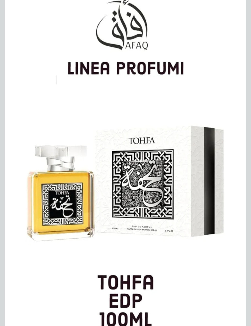Profumo arabo AFAQ "Tohfa" 100ml