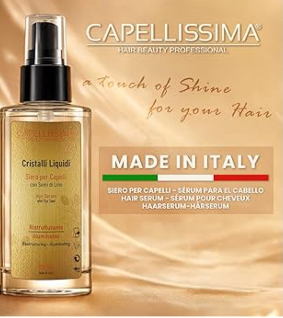 CAPELLISSIMA Cristalli Liquidi con Semi di Lino 100ml