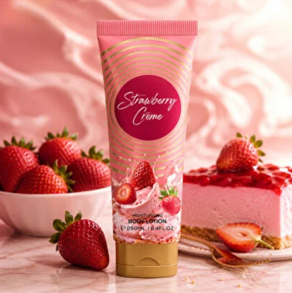 Very You Strawberry Crème 250ml.   Body Lotion